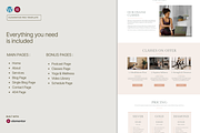 Health & Wellness Website Template, a WordPress Template by Web Template Market (Thumbnail 2 of 9)