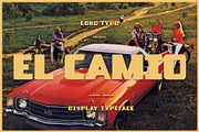 EL CAMIO — Retro/Modern Display Font, a Sans Serif Font by Mikey Weeks (Thumbnail 1 of 12)