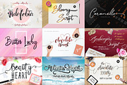 18 Font Bundles Vol 03, a Script Font by FHFont (Thumbnail 2 of 3)