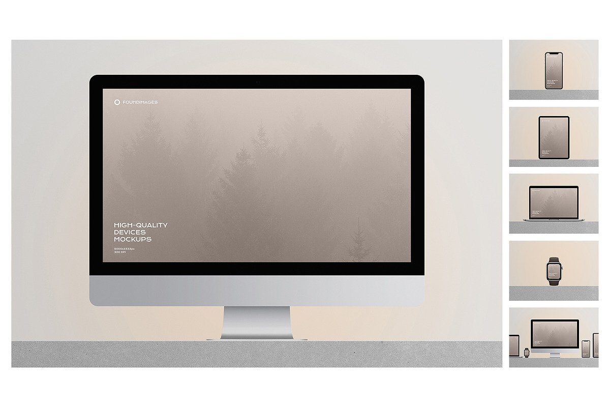 360 device mockup bundle iphone, a Device Mockup by FoundImages (Photo 54 of 84)