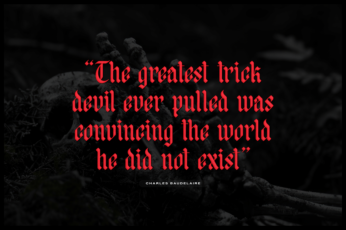 Yeremia | Blackletter Typeface, a Blackletter Font by Denustudios (Photo 9 of 12)