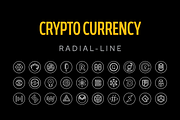 Cryptocurrency, a Symbol Font by BULENT YUKSEL (Thumbnail 15 of 20)