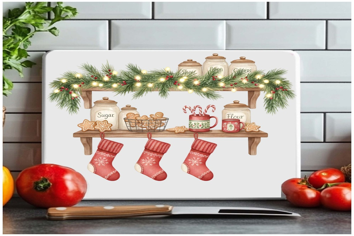 Christmas Kitchen Scenes PNG Bundle, an Object Graphic by Digi_Design_World (Photo 4 of 5)