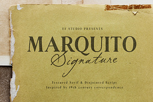 Marquito Signature, a Script Font by Ef Studio