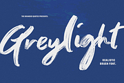 Greylight Brush Font, a Script Font by The Branded Quotes (Thumbnail 1 of 6)