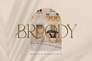 Broody - Modern & Elegant Serif, a Serif Font by Flawless And Co (Thumbnail 1 of 5)