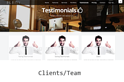 Purity Wordpress Responsive Theme, a WordPress Template by uExel Web Design Shop (Thumbnail 4 of 5)