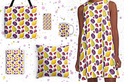 Watercolor fruits set, a Pattern Graphic by Marina Zabrodina (Thumbnail 4 of 5)