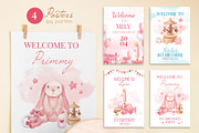 Baby Girl Gift Watercolor Hand Drawn, a Person Illustration by CreativeValuation (Thumbnail 6 of 12)