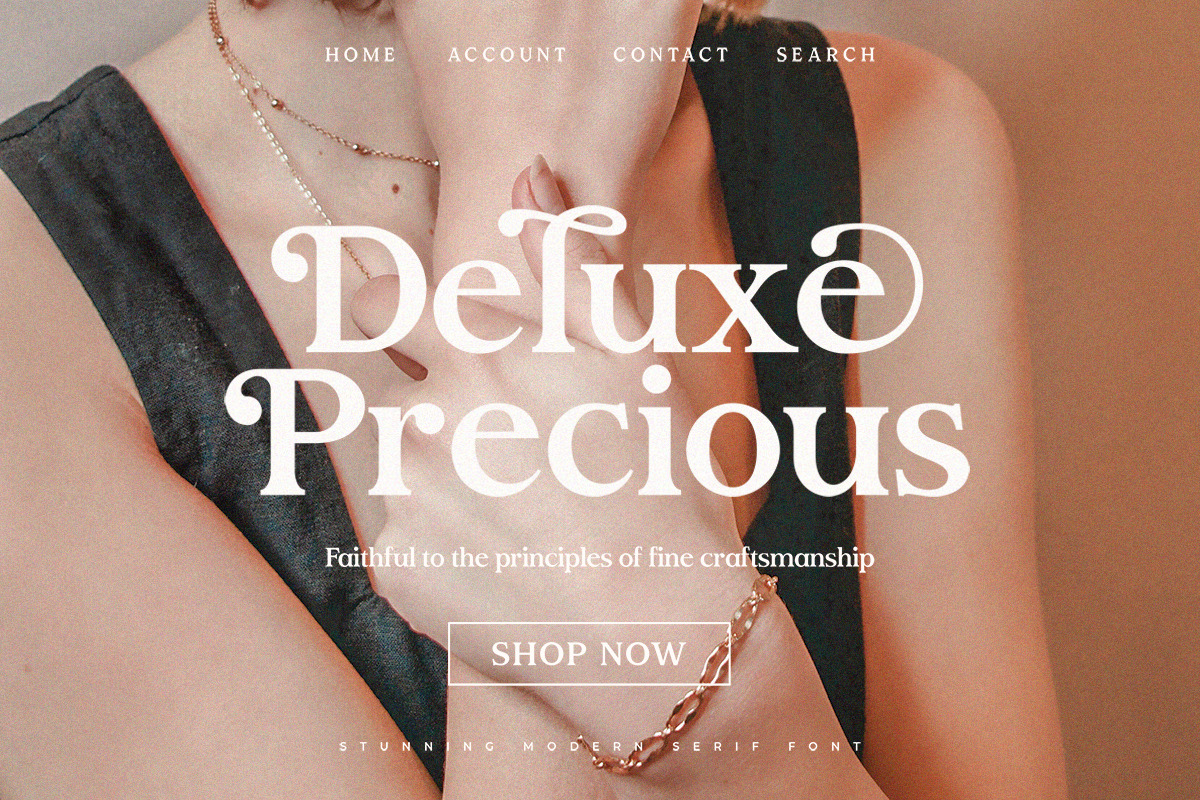 Carte Blanche | Stunning Serif Font, a Serif Font by Pentagonistudio (Photo 5 of 10)