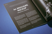 A4 Magazine | Brochure Mock-up, a Books & Magazine Mockup by WebAndCat (Thumbnail 18 of 32)