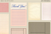 Receiptify - Vintage Ephemera Pack, an Object Graphic by Dina Mae (Thumbnail 7 of 11)