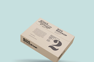 Delivery Box Mockup