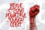 Bemack Brush Font, a Sans Serif Font by Dhan Studio (Thumbnail 3 of 5)