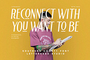 Southend Country - Condensed Font, a Sans Serif Font by Letterhend Studio (Thumbnail 6 of 10)