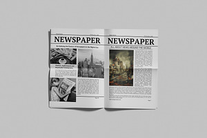 Newspaper Mockup