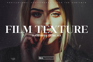 100 FILM TEXTURE OVERLAYS, a Texture Graphic by MaPresets