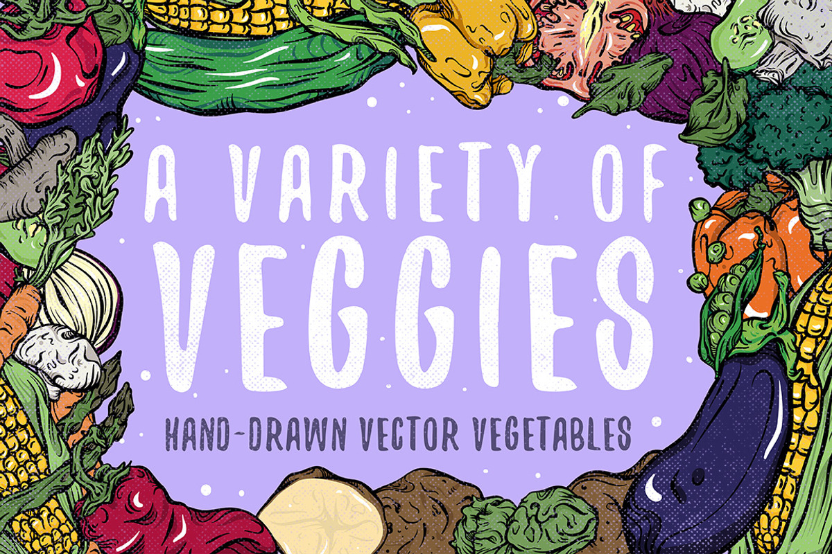 Vegetable Variety, a Food Illustration by melissadn (Photo 1 of 5)
