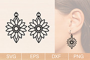 Summer Wood Earring SVG Bundle, an Object Graphic by jannatulpakhi (Thumbnail 5 of 9)