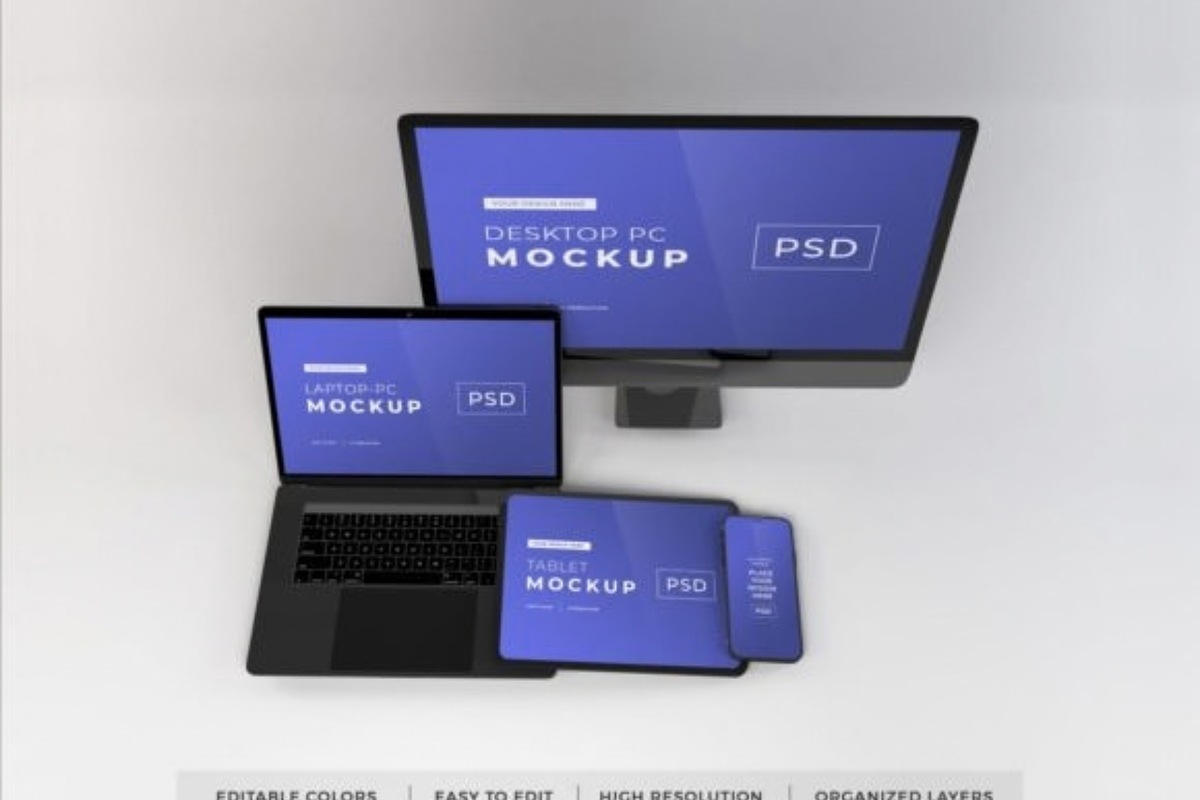 Responsive Device 10 PSD Mockup Vol1, an Android Mockup by Akrinity Digital (Photo 2 of 9)