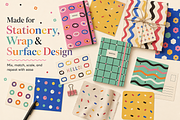 36 Wonky Geometric Seamless Patterns, a Pattern Graphic by Designs24hr (Thumbnail 3 of 6)