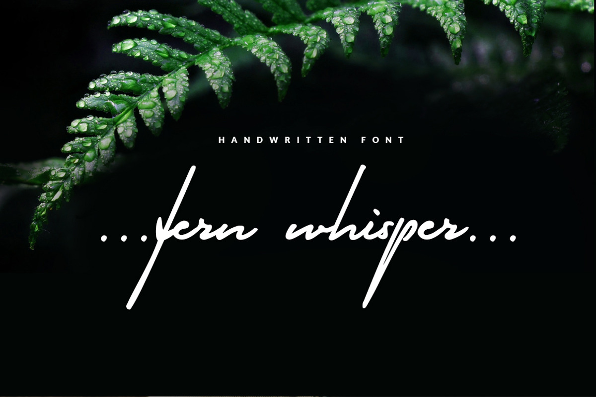 Fern Whisper - classy signature font, a Script Font by CreativeFolks (Photo 20 of 20)