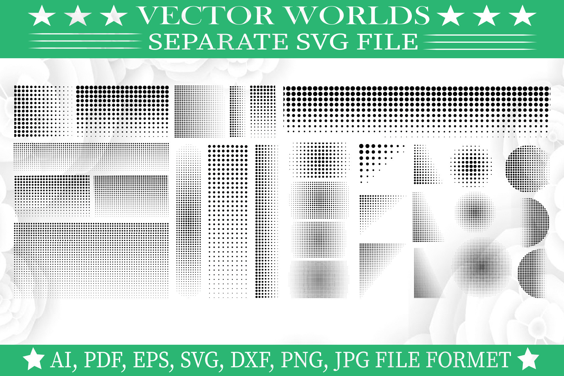 Dotted Line SVG, Dotted Lines SVG, an Object Graphic by VectorWorlds