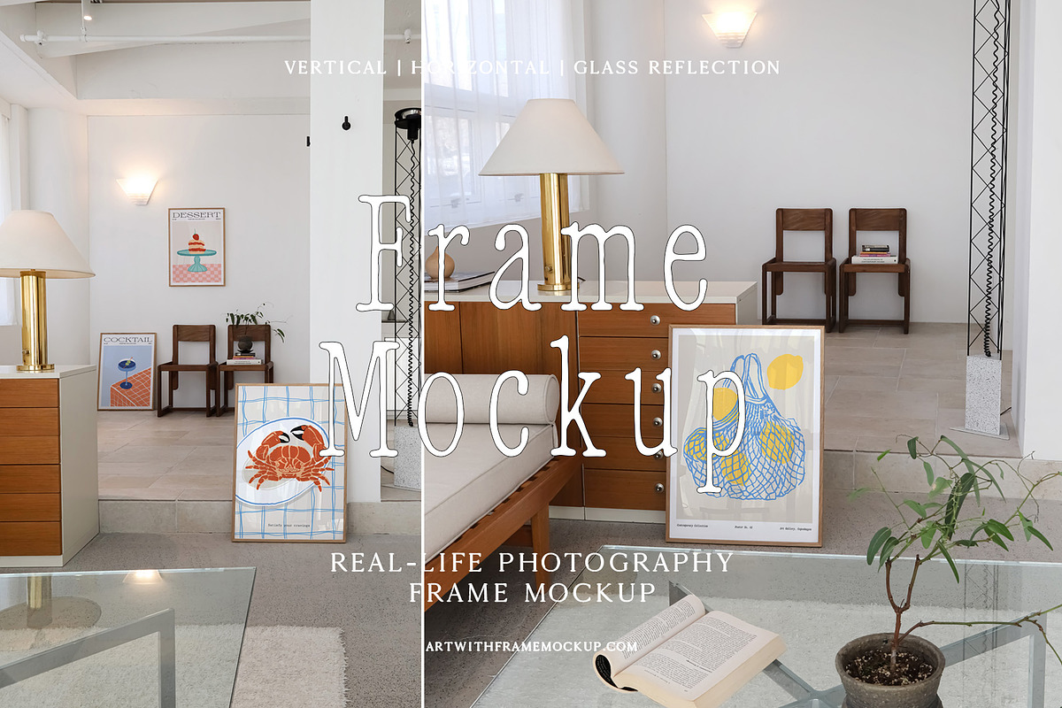 51 Frame Mockups - Vintage Furniture, a Product Mockup by ArtwithFrame (Photo 1 of 50)