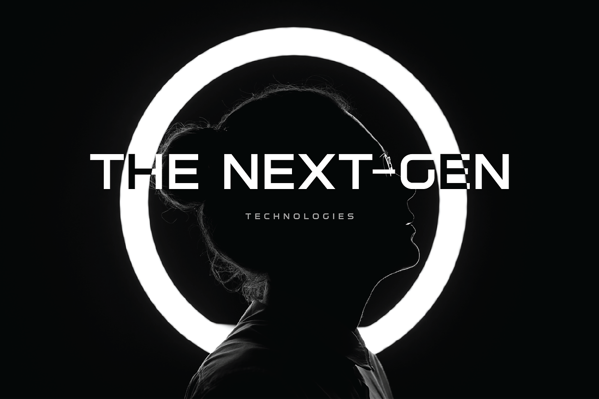 Avec Modern Clean Sci-fi Font, a Sans Serif Font by Ebad Designs (Photo 4 of 6)