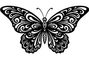 Beautiful Butterfly Silhouette, an Object Graphic by Designer_Momina (Thumbnail 12 of 20)