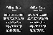 Arthur Black: Modern Black Letter, a Blackletter Font by Synk Designs  (Thumbnail 5 of 7)