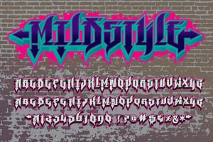 Graffiti Fonts | MildStyle