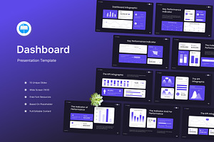 Dashboard Presentation Keynote, a Presentation Template by Antstheme