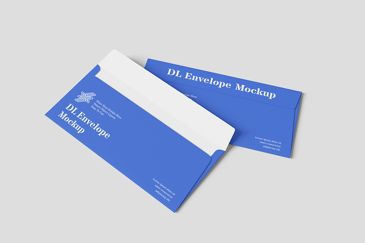 Professional DL Envelope Mockup PSD, an Advertising Mockup by Indah (Photo 5 of 6)