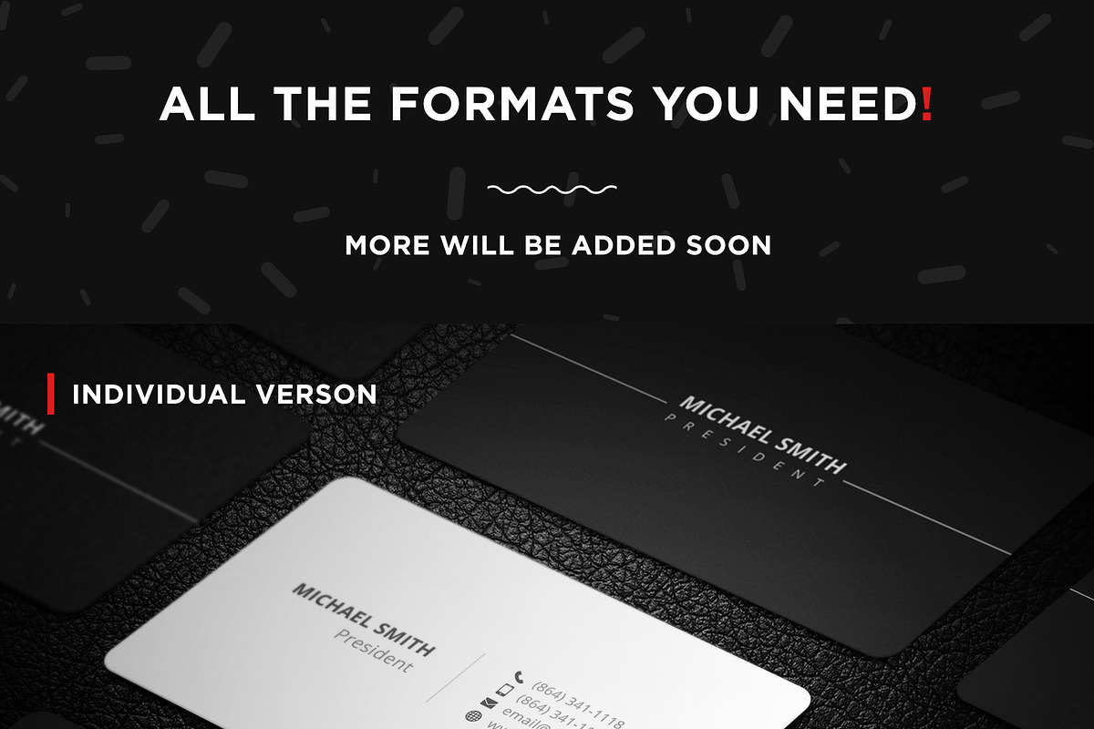 Modern Professional Business Cards, a Stationery Template by Galaxiya (Photo 3 of 17)