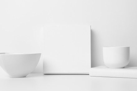 Square art canvas mockup stock photo containing advertising and airy, an Arts & Entertainment Photo by Shablon