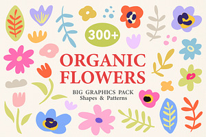 300 Organic Modern Flowers Atelier