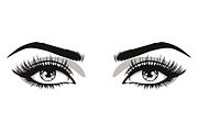 Vector Women's Eye., an Object Graphic by Gomolach (Thumbnail 13 of 18)