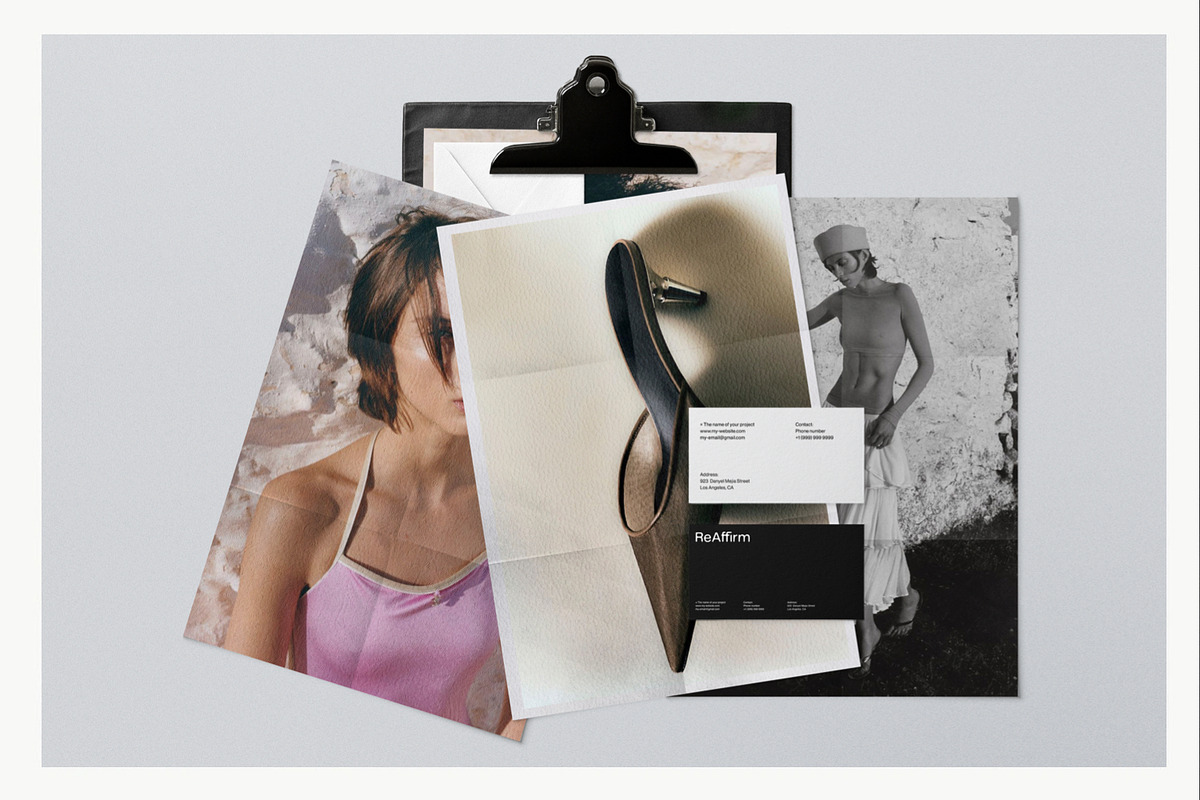 Fashion Stationery Print Mockup, a Mockup by ReAffirm (Photo 9 of 12)
