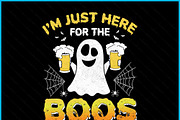Just Here For The Boos SVG, an Object Graphic by Creativeusart (Thumbnail 2 of 4)