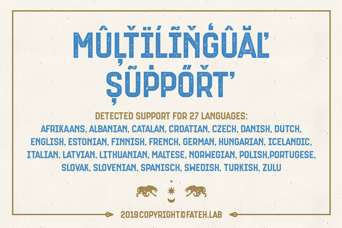 Babylonia - Vintage Font preview 7