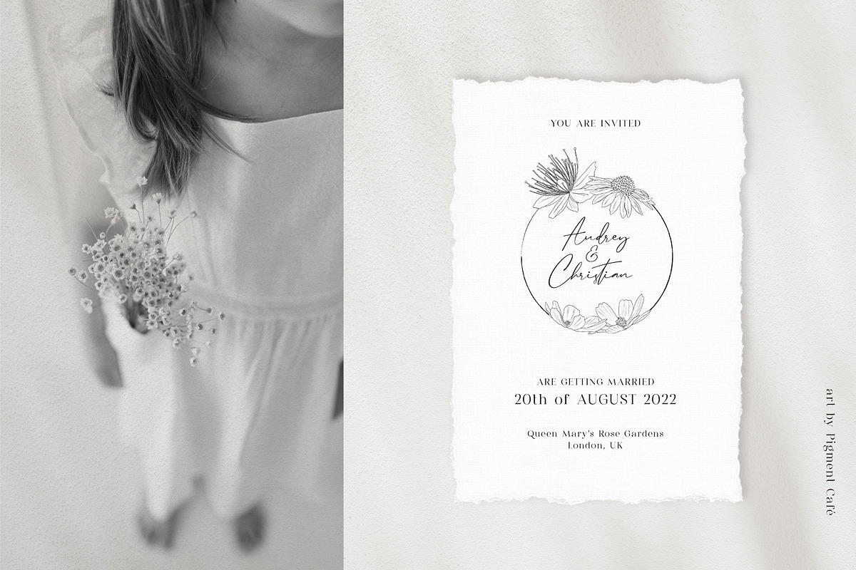 Meadow Flowers & Blooms Bundle, an Illustration by Pigment Café (Photo 7 of 9)