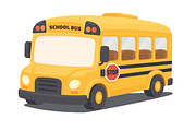 Yellow School Bus Cartoon, a Transportation Illustration by Artpon Illustration (Thumbnail 2 of 3)