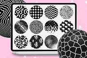 Procreate Pixel texture brushes, a Brush Add-On by Revabrush (Thumbnail 6 of 7)