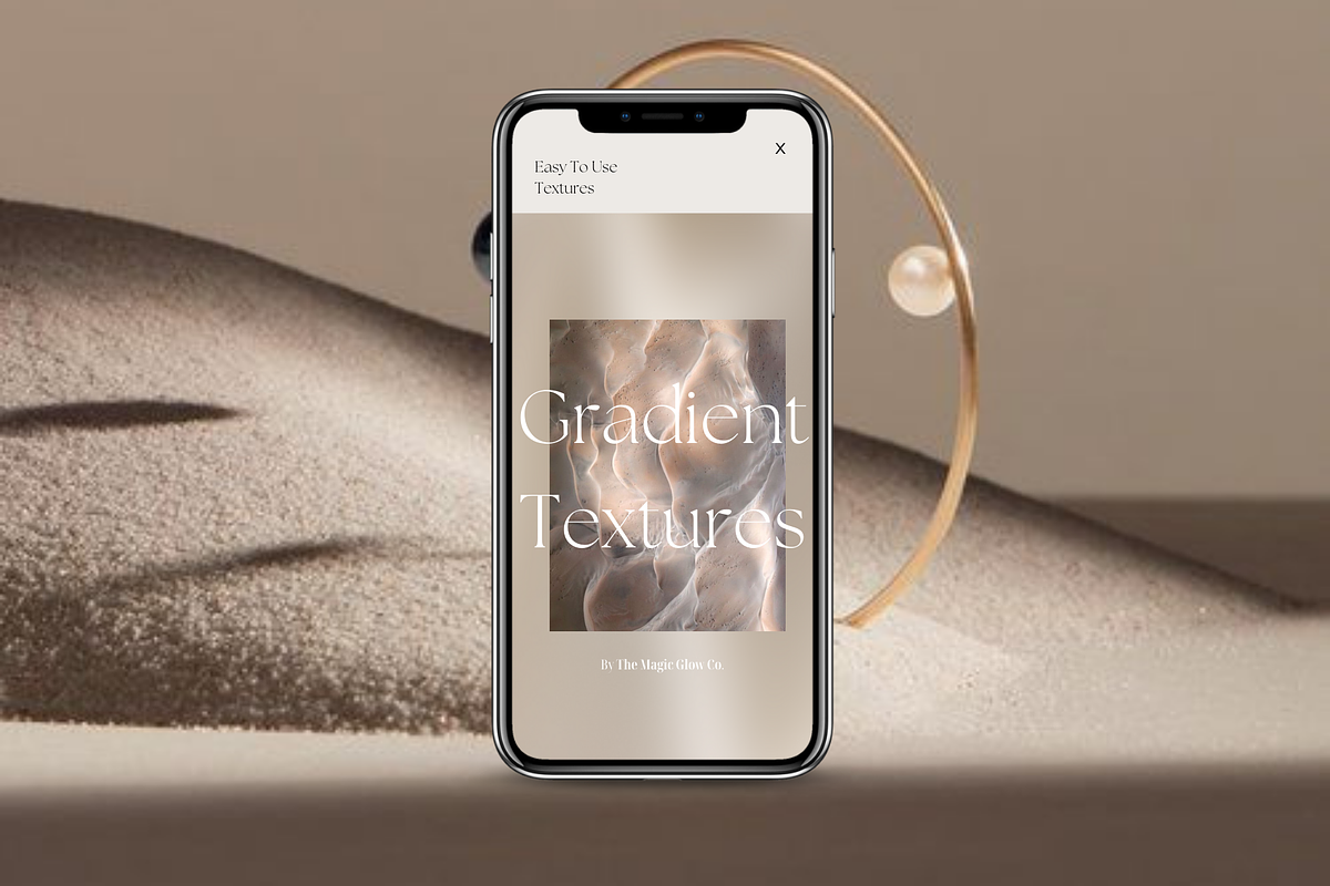 CREMA - Grainy Gradient Textures, a Texture Graphic by The Magic Glow Co. (Photo 2 of 8)