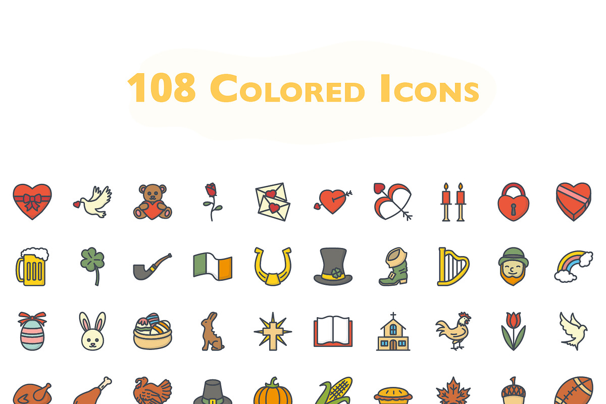 432 Holidays Icons, a Solid Icon by Maxim Cherednichenko (Photo 5 of 7)
