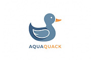 Aqua Quack Blue, a Branding & Logo Template by Logocreative (Thumbnail 2 of 2)