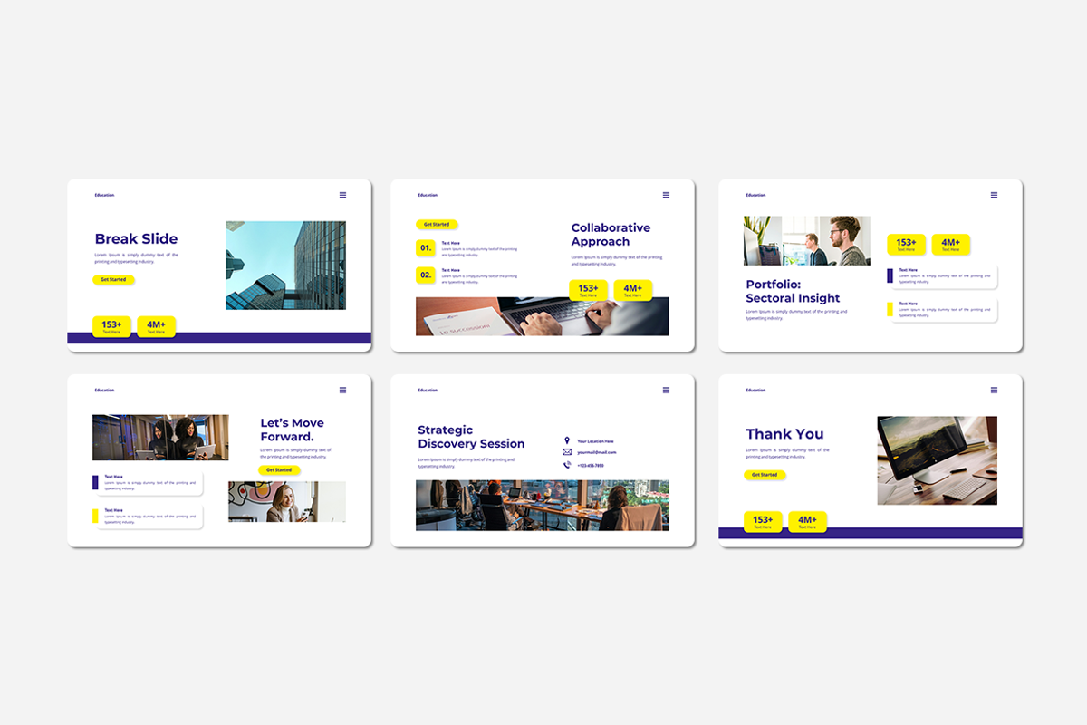 Expert Guidance Google Slides, a Presentation Template by QR Design Studio (Photo 3 of 3)