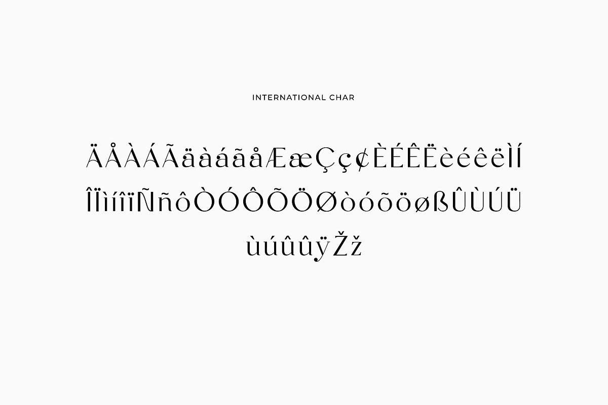 Chia Bianville Elegant Serif Font, a Serif Font by UICreative (Photo 11 of 13)