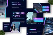 Breaking News - Entertainment PPT, a Presentation Template by Deepslide Studio (Thumbnail 2 of 4)